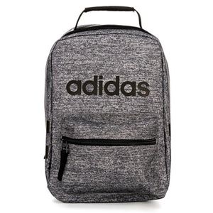 New Adidas Insulated Lunch Bag Black & Gray